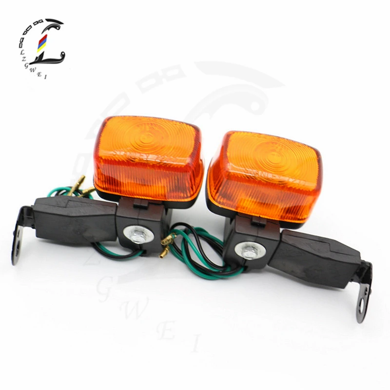 2 PC/Lot Motorcycle Turn Signal Light Front Rear Motorbike Indicator Flashers For Yamaha XT225 TTR250 KLX250 XR250 Deer 225