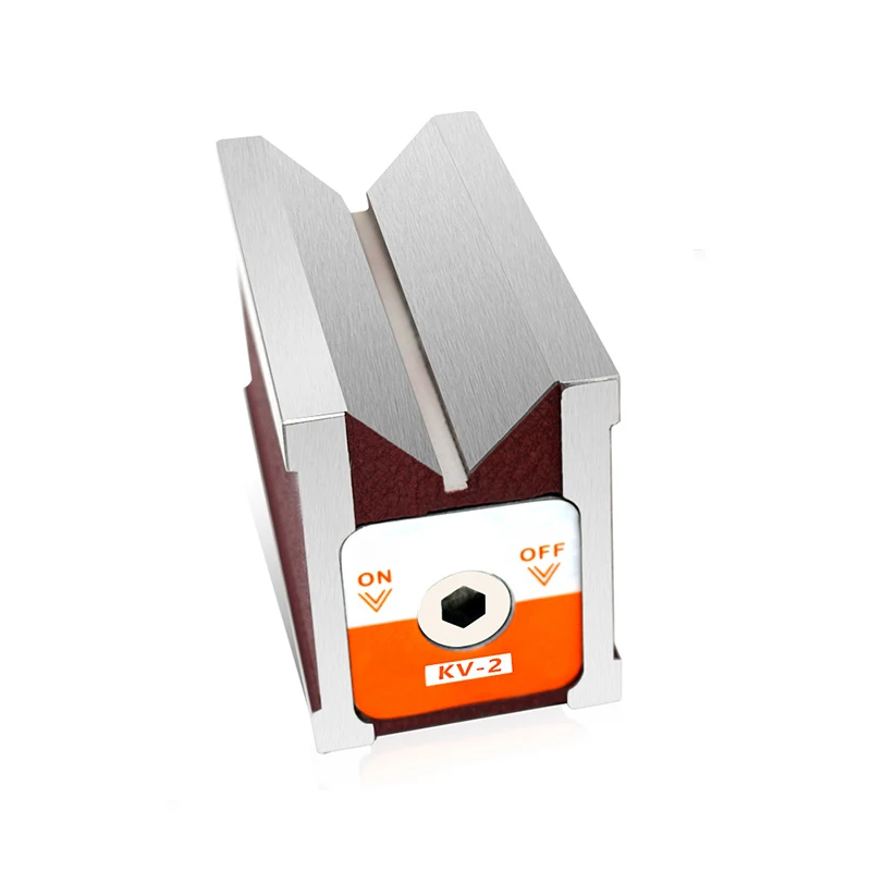 

KV-2 Magnetic Seat V-type Magnetic Seat Precision Switch Type Table Magnetic V Seat Strong Magnet Holder 12KA