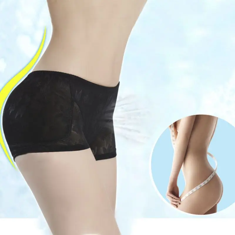 Women Sexy Enhancer Shaper Panties High Waist Push Up Padded Butt Fake Hip Underwear