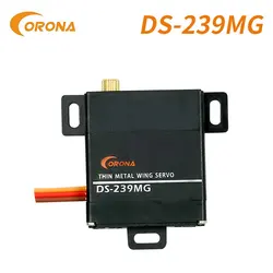 DS-239MG Corona 4.6kg 0.15sec 22g Digital Metal Gear Slim Wing Servo for RC Gliders sailplanes