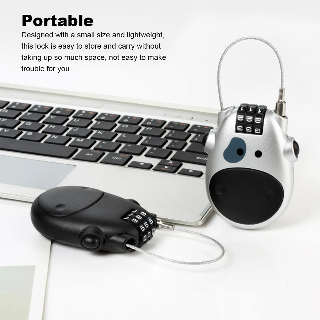 خوذة مشفرة قفل تلسكوبي الصلب كابل دراجة نارية الجمع قفل مكافحة سرقة كلمة السر عجلة قفل أداة