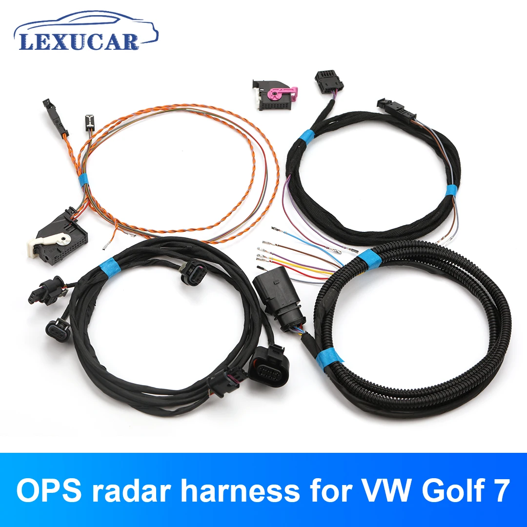 OEM OPS Rear 4K Radar Upgrade Front Back 8K Radar Harness PDC Wiring Harness for VW Golf 7 Lamando G7 Tiguan Tayron T-Roc