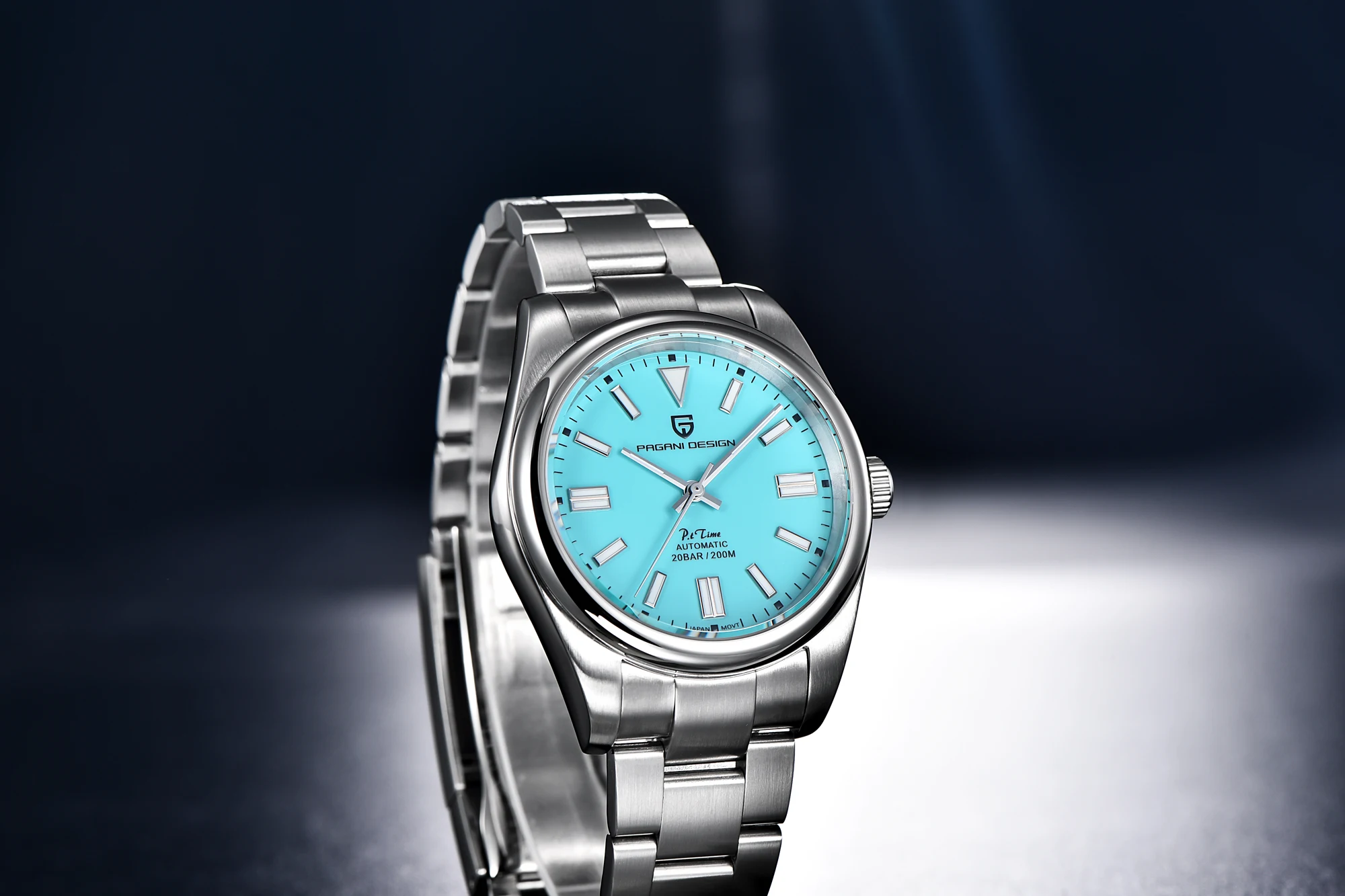 PAGANI DESIGN 2026 New Luxury Automatic Mechanical Men Watch Stainless Steel V2 Sapphire Crystal CS 20Bar Reloj Hombte