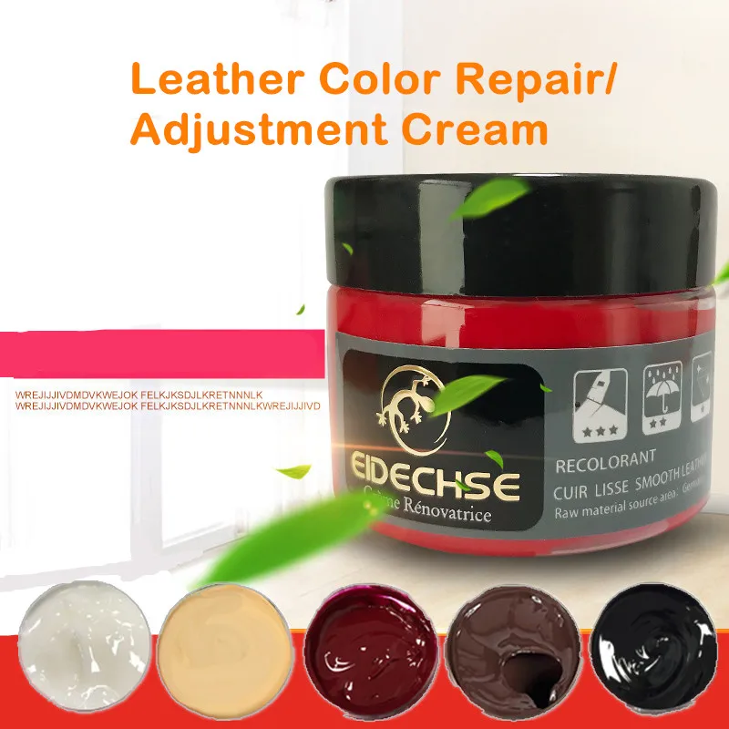 50ml Leather Repair Tool Car Seat Sofa Coats Holes Scratch Cracks No Heat Liquid Leather Steering wheel Vinyl Repair Kit Sw01