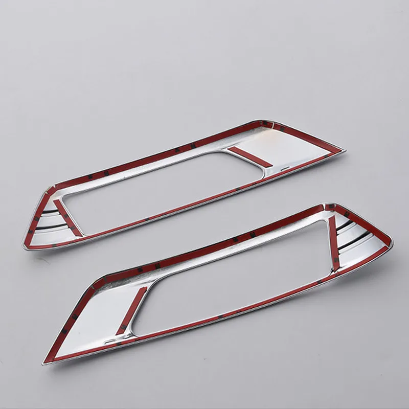 2pcs Fog Light Garnish Styling Fog Lamp Trim For Nissan Note E12 2016/11～ SUS304 Car Styling Stickers Decoratie Car Accessories