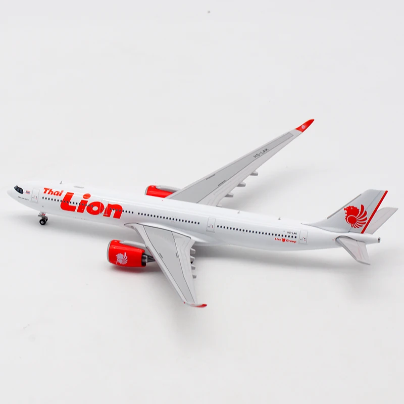 Diecast Airplane Model 1:400 Scale Thai Lion Air A330-900NEO HS-LAK German Air Force Static Display Mini Toys for Boys Gift