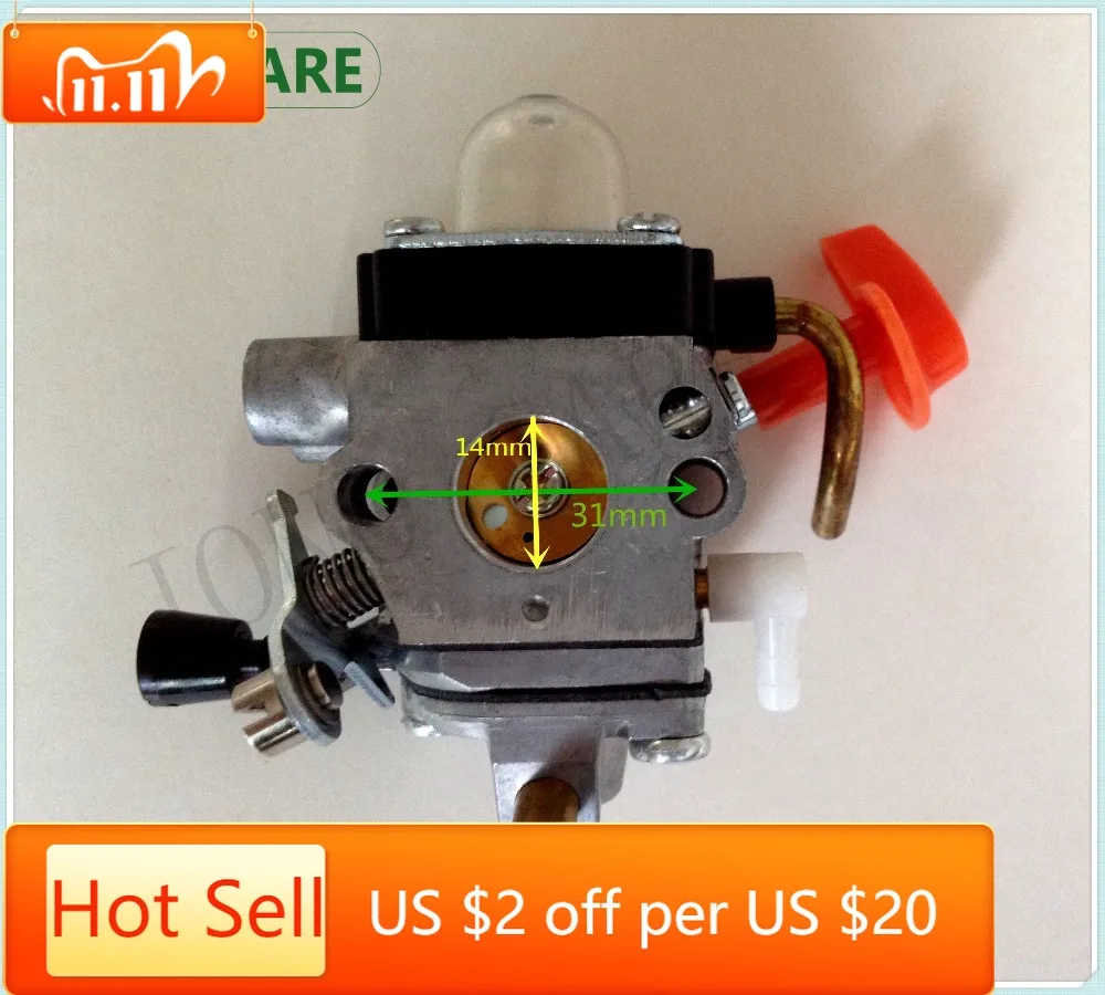 Carburetor carb For Stihl FS87 FS90 FS100 KM100 FS110 KM110 FS130 KM130 HT130 Trimmer Engine Spare Parts ZAMA C1Q-S173 S174 S176