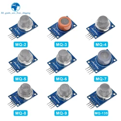 DIYTZT MQ-2 MQ-3 MQ-4 MQ-5 MQ-6 MQ-7 MQ-8 MQ-9 MQ-135 Detection Smoke methane liquefied Gas Sensor Module For Arduino Starter