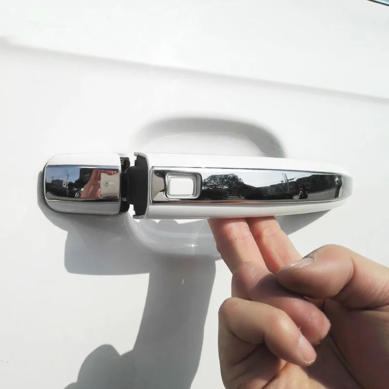 

Car Styling Door Handles Decoration Frame Cover For Audi A4 B8 Q3 Q5 2010-2016 Stainless Steel Doorknob Trim Auto Accessories