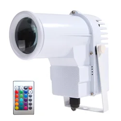 9W RGB 3in 1 светодиодный Pinspot Beam светильник с пультом дистанционного управления, полный цвет, зеркальный шар, светоотражающие эффекты, для сцены