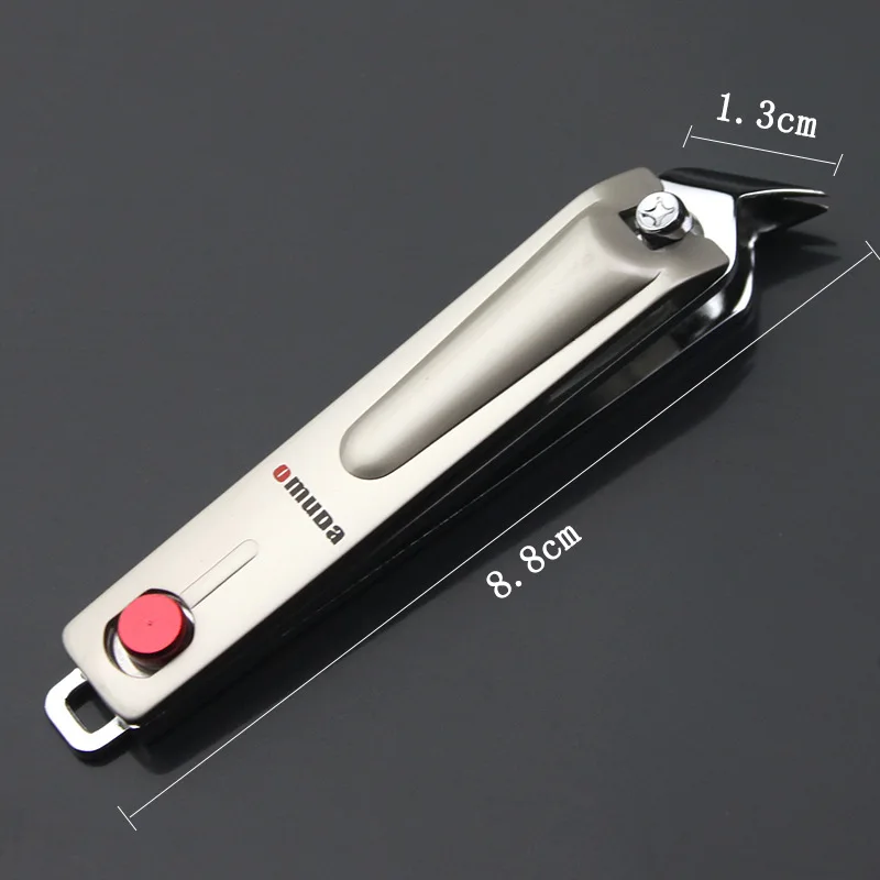 1PC Nagel Knipser Edelstahl Nagel Cutter Clippers Maniküre Schönheit Werkzeug Nagel Cutter Pediküre Finger Kappe Schere