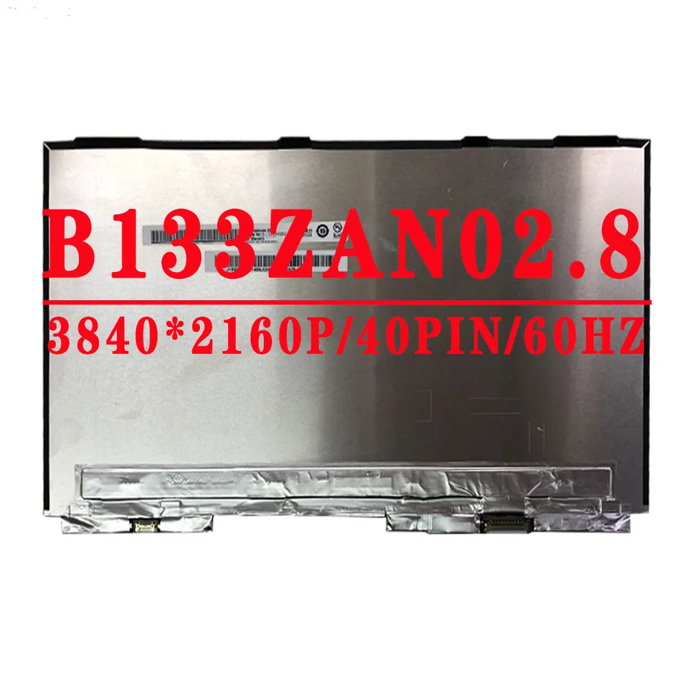 B133ZAN02 8 13.3 Inci 4K Panel Layar LCD Laptop 3840*2160 Tampilan IPS B133ZAN02.8