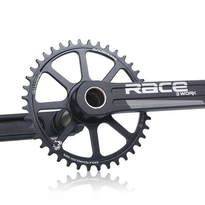 

Bicycle Crank GXP 170/172.5/175mm 10/11/12 Speed Road Bike Crankset Chainwheel Single Chainring 40/42T Narrow Wide Sprocket