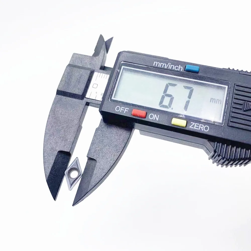 10 قطعة DCMT070204 SM IC907 IC908 DCMT070208 SM IC907 IC908 أداة تحول المعادن الخارجية باستخدام الحاسب الآلي شفرة كربيد التنغستن