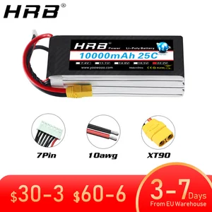 HRB-LIPO-Batterie, 2s, 3s, 4s, 5s, 6s, 12s, 8000mah, 10000mah, 12000mah, 16000mah, 22000mah, 7,4 V, 11,1 V, 14,8 V, 18,5 V, 22,2 V, 44,4 V, 5000maha 12 Hauptverkauf Batterie 12s - №11