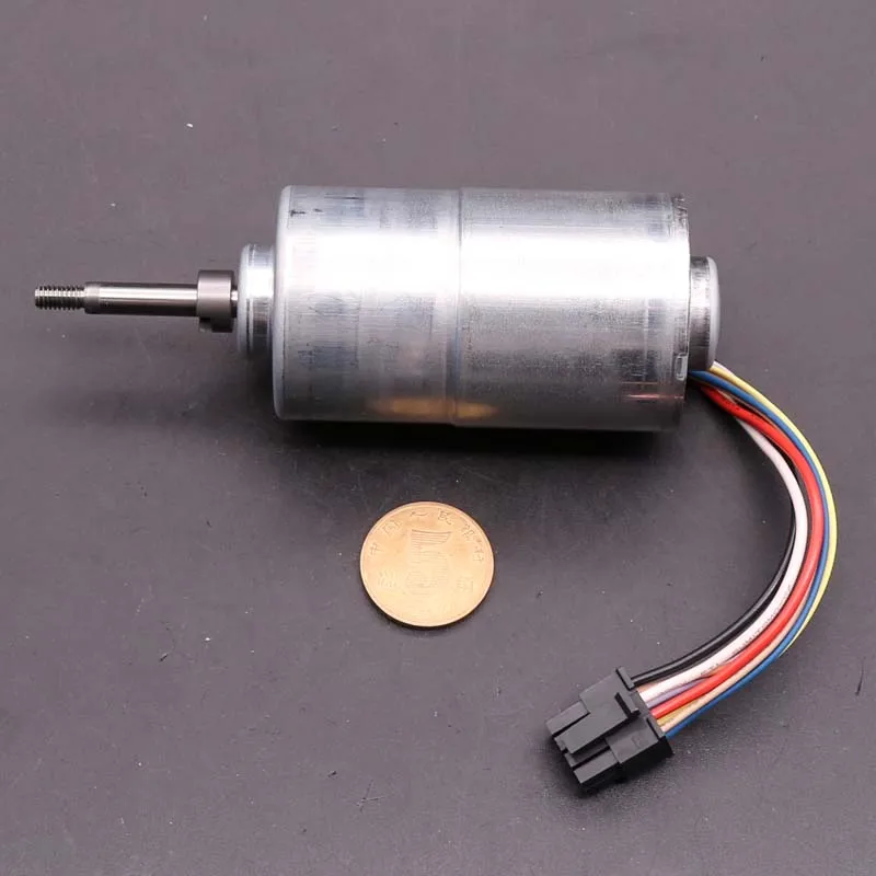 SHINANO LA034-040NN07A 3-Phase 8-Wire Hall Brushless Electric Motor Double Ball Bearing Large Torque DC 105V 25W Micro Motor