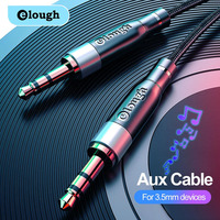 Elough 3.5mm Jack Audio Cable Jack 3.5 mm Male to Male Audio Aux Cable For Samsung S10 Car Headphone  Xiaomi Redmi 4x Audio Jack