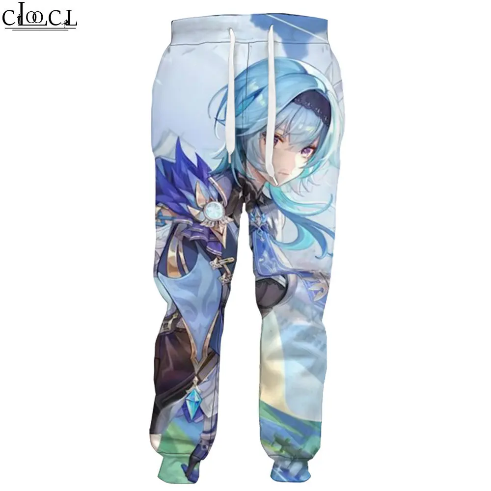 Men Trousers Games Genshin Impact 3D Print Anime Women Clothing Fashion Sweatpants Unisex Hip Hop Jogging Pants