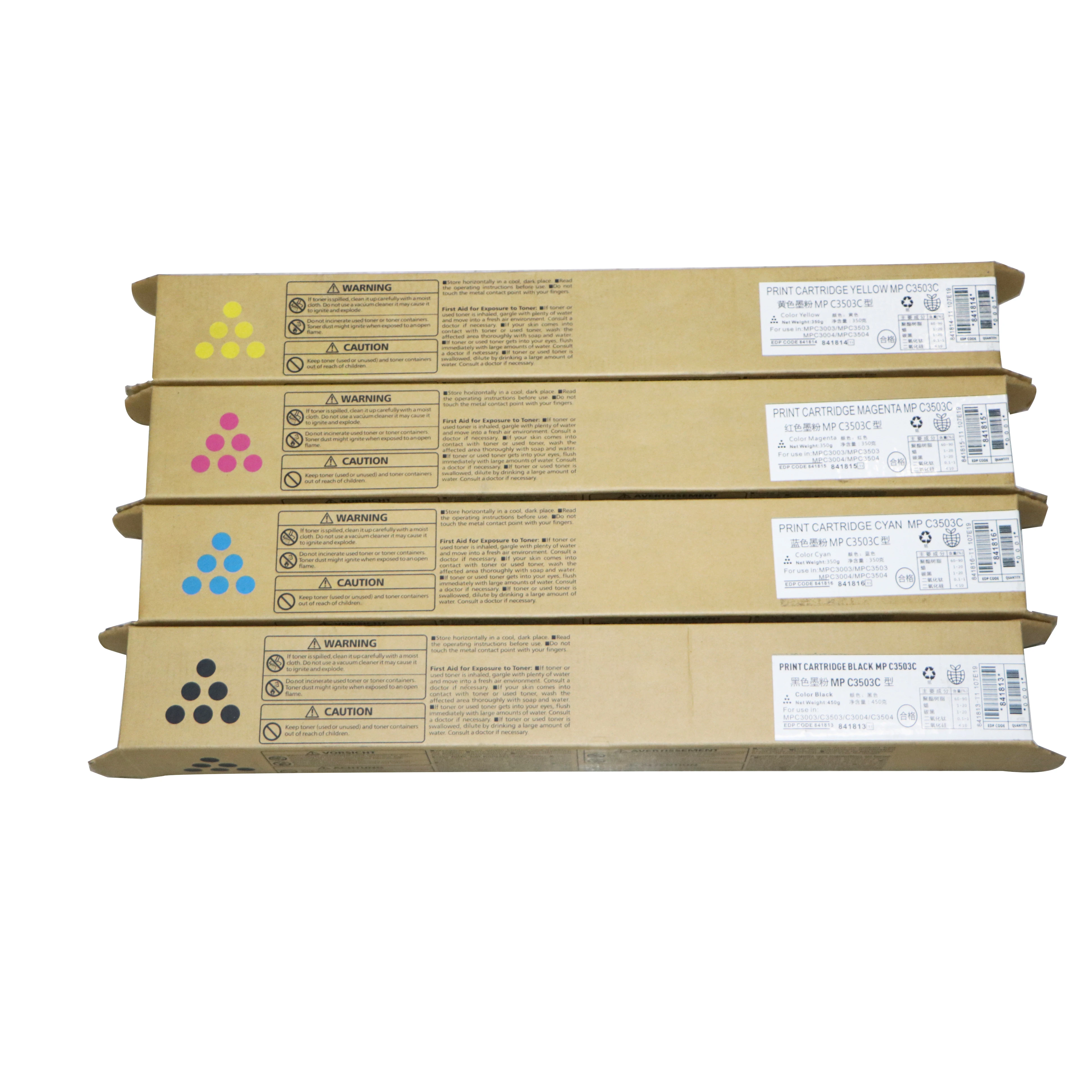 

CMYK Toner Powder for Ricoh MP C2011 C2003 C2503 C2004 C2504 with original powder MPC2011 MPC2003 MPC2503 MPC2004 MPC2504