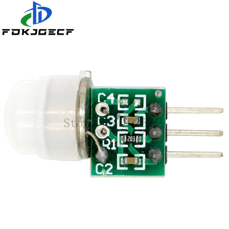 Mini IR Pyroelectric Infrared PIR Motion Human Sensor Automatic Detector Module AM312 Sensor DC 2.7 to 12V