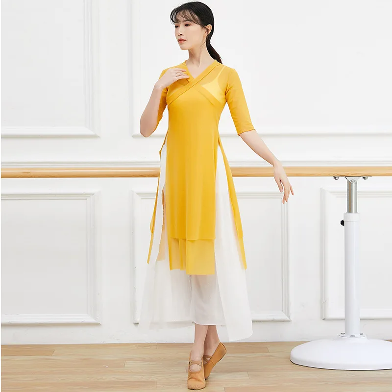 Chemisier transparent sexy pour la danse du ventre, haut en maille transparente, chemise longue, vêtements de danse pour femmes, vêtements de danse