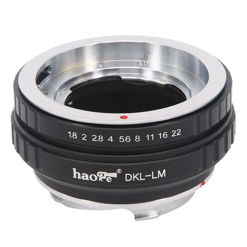 

Haoge Lens Mount Adapter for Voigtlander Retina DKL Lens to Leica M-mount Camera