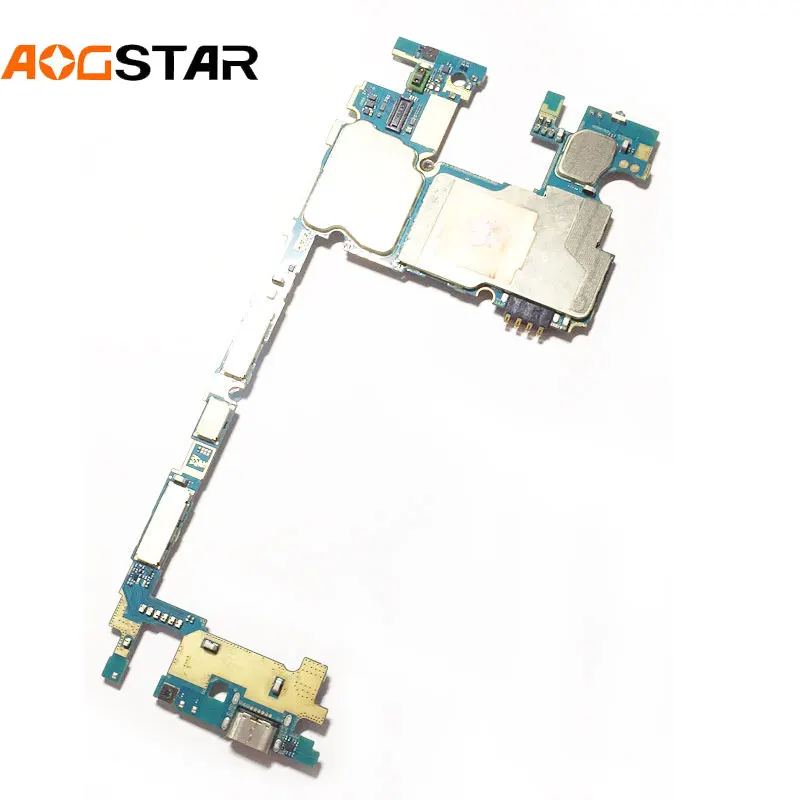 Aogstar Unlocked Mainboard For LG V20 H990 H990N H990DS Dual SIM Logic Board Electronic Panel Motherboard Flex Cable 64GB