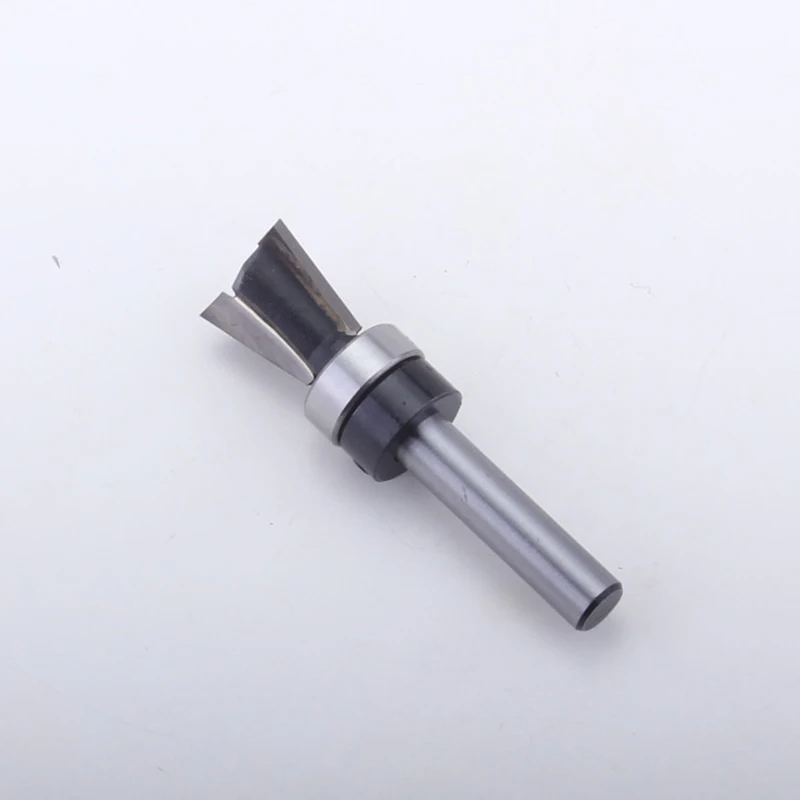 1pc 14 Degree 1/2" Dovetail Router Bit - 1/4" Shank Woodworking cutter Tenon Cutter for Woodworking Tools