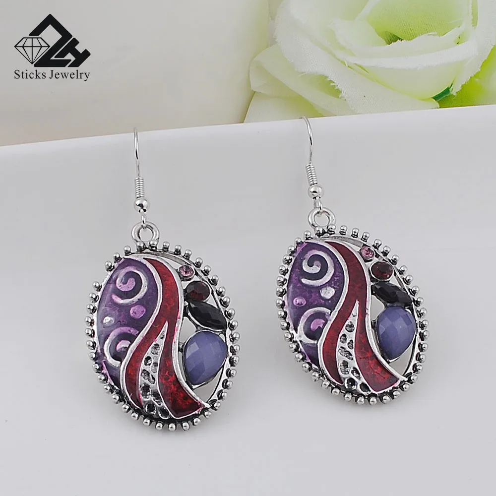 Alloy Retro Fashion Jewelry Online Store New Statement Drop Earrings Factory Wholesale