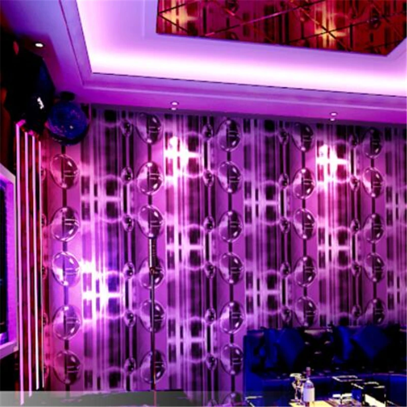 

wellyu KTV Wallpaper 3d Three-dimensional Personality Fashion Bar Hotel Fancy Ballroom Box Theme Room Wallpaper