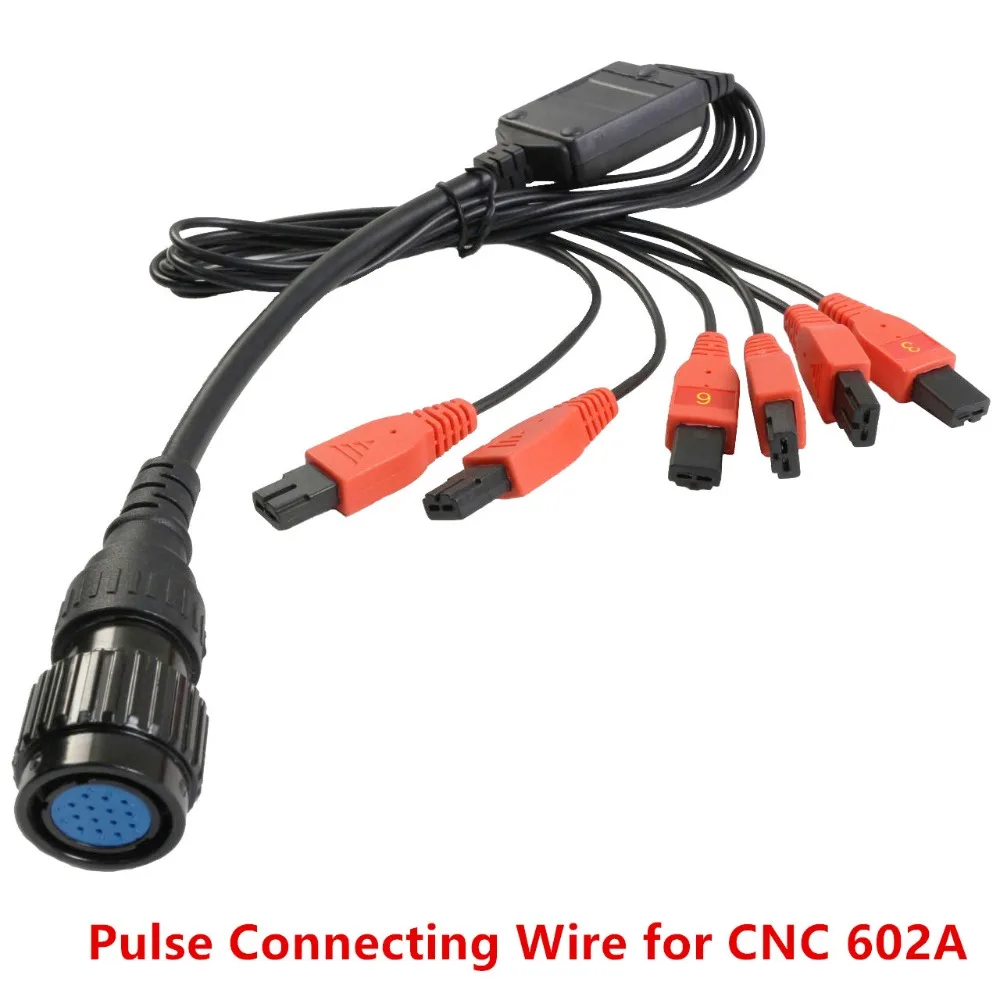 Factory Original Special Pulse Connecting Wire 1 to 6 Injector Test Signal Wire For Launch CNC602A injector cleaner and tester