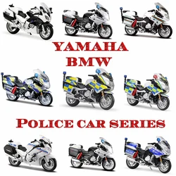 Maisto 1:18 BMW Yamaha Police motorcycle series Silvardo original authorized simulation alloy motorcycle model toy car