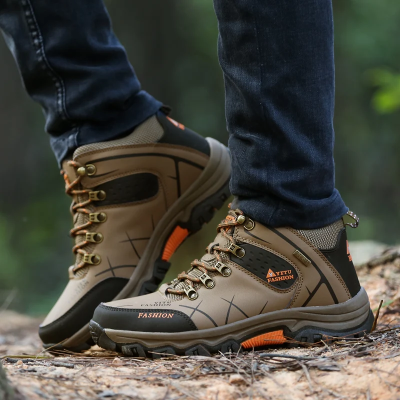 Winter Shoes Men Winter Ankle Boots Comfortable High Quality Indestructible Classic Non-slip Men Shoes