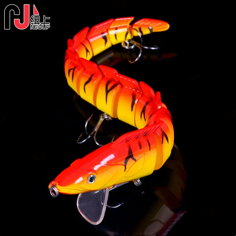 1PCS 23CM 46g Sinking Wobblers 13 Segments Fishing Lure Multi Jointed Swimbait Hard Bait Fishing Tackle Bass Isca Crankbait