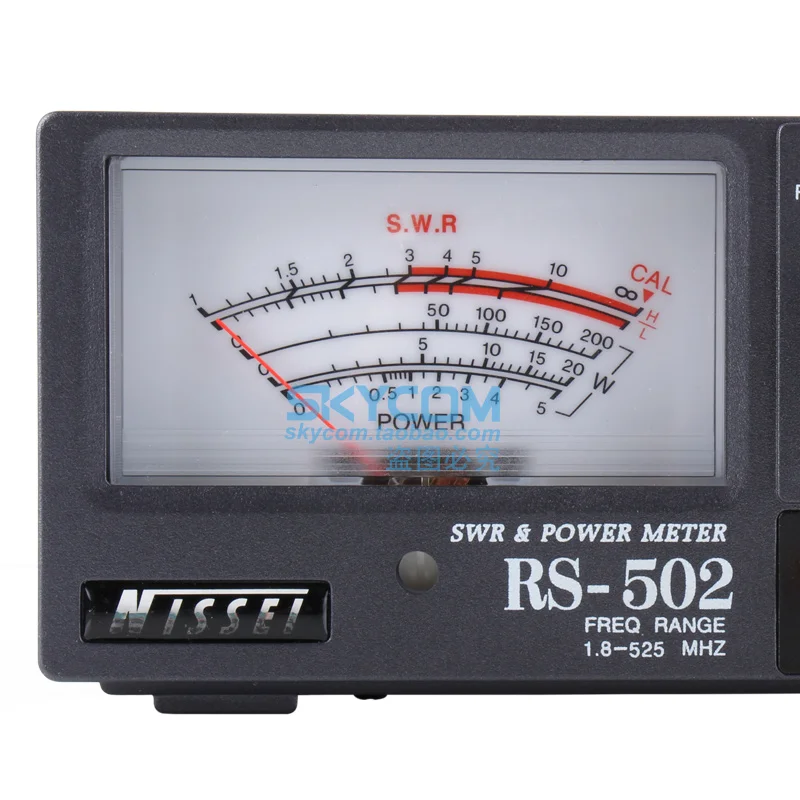 Imagem -05 - Watt Tester rf Vhf Uhf Transceptor de Rádio Medidor de Potência Swr 1.8-525mhz Original Nissan-rs502