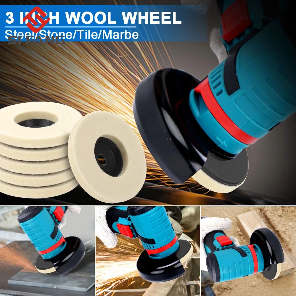 Imagem -06 - Mini Angle Grinder Cutting Disc Rebolo de Resina Circular Lâminas de Serra Disco de Corte para Corte e Moagem 75 mm