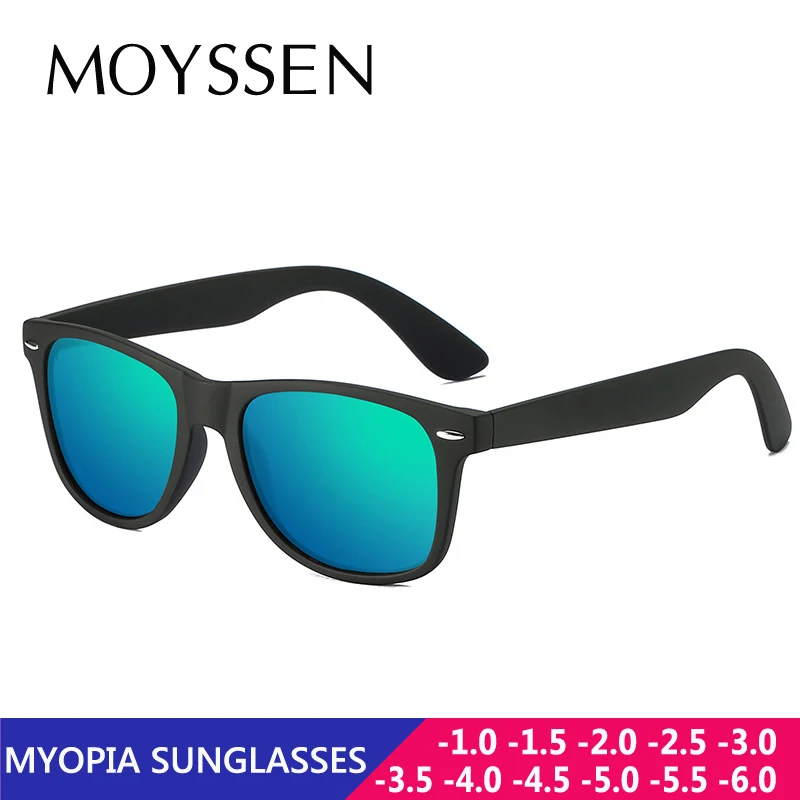 Men Brand Design Classic Polarized Rivet Myopia Sunglasses Women Driving Prescription Sun Glasses Oculos De Sol -1.25 -2.0 -2.75