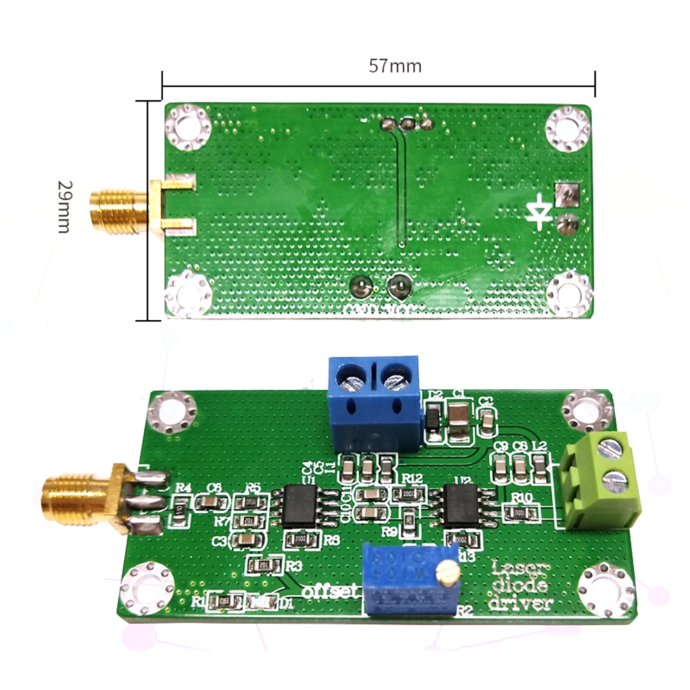 Faser Laser Emission Modul Photodiode Stick Platine Signal Umwandlung
