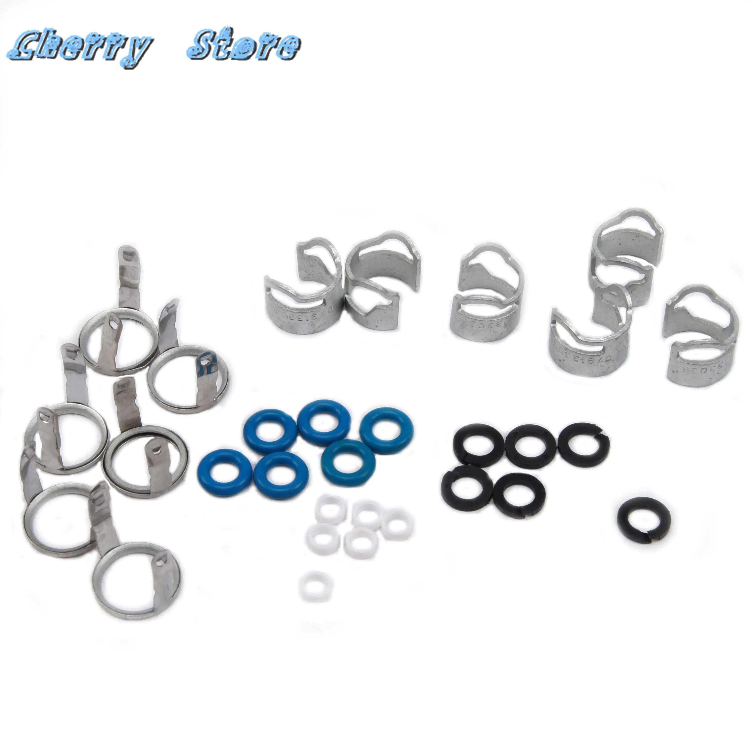 8PCS Fuel Injection Nozzle O-ring Seals Set 06E 998 907 For VW Touareg Audi A4 A5 A6 A8 S5 S6 S8 Q7 R8 RS4 06E998907