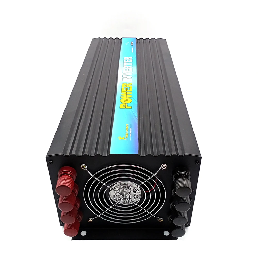 5000W Big Power Inverter With 50hz/60hz Switchable Frequency, 12v/24v/48v to 100v/110v/120v dc ac Manufacturer Selling