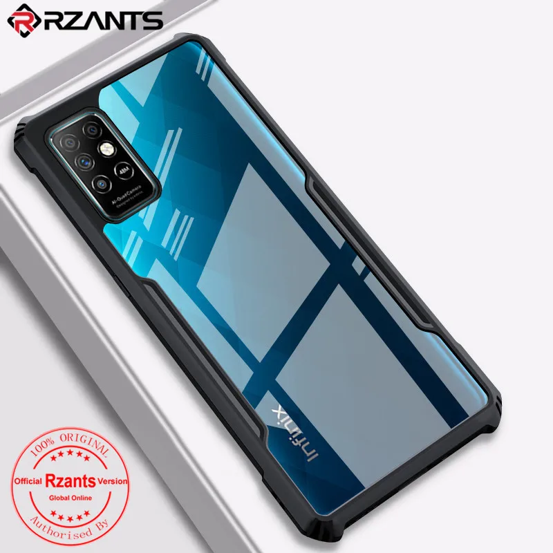 Rzants For Infinix Note 8i Infinix Note 8 7 7 Lite Hot 8 8 Lite 9 9 Play Hot 10 Case Hard Slim Crystal Clear Cover funda Casing