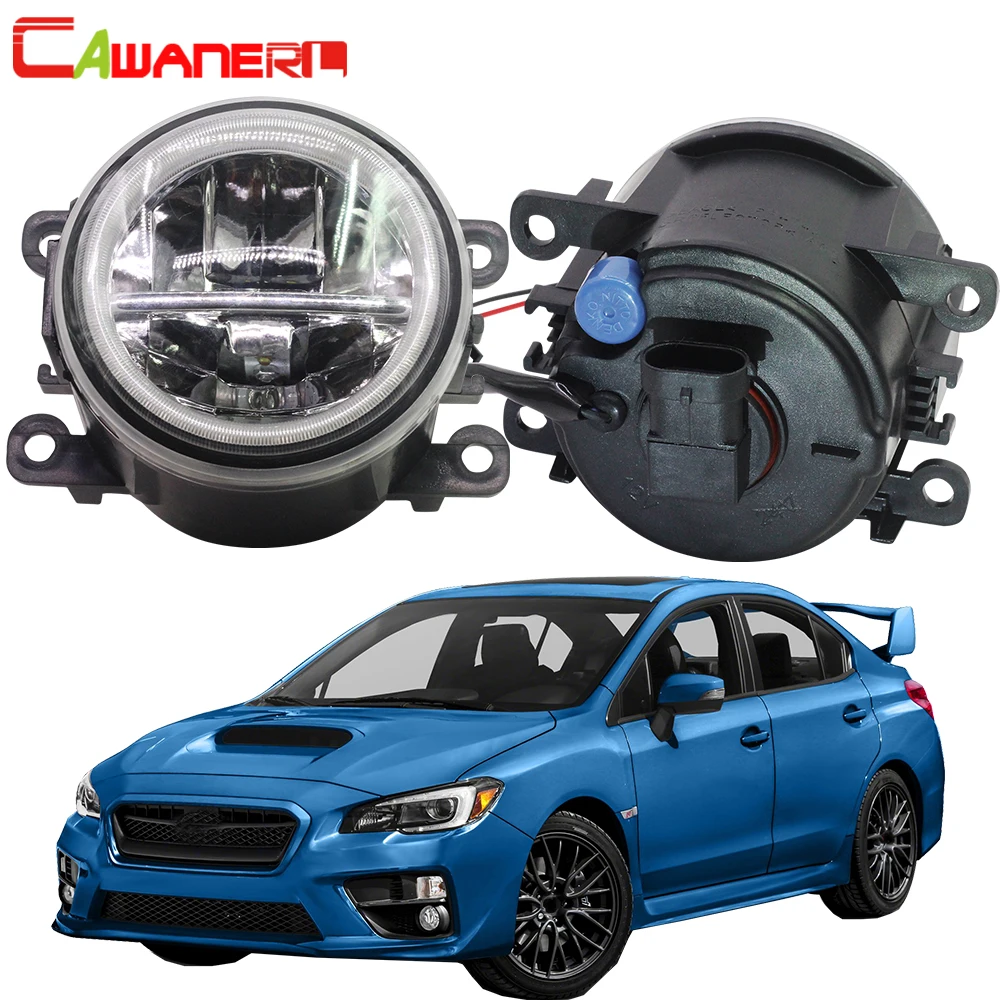 

Cawanerl 2 Pieces Car 4000LM LED Bulb H11 Fog Light + Angel Eye Daytime Running Light DRL 12V For Subaru WRX STI 2015 2016