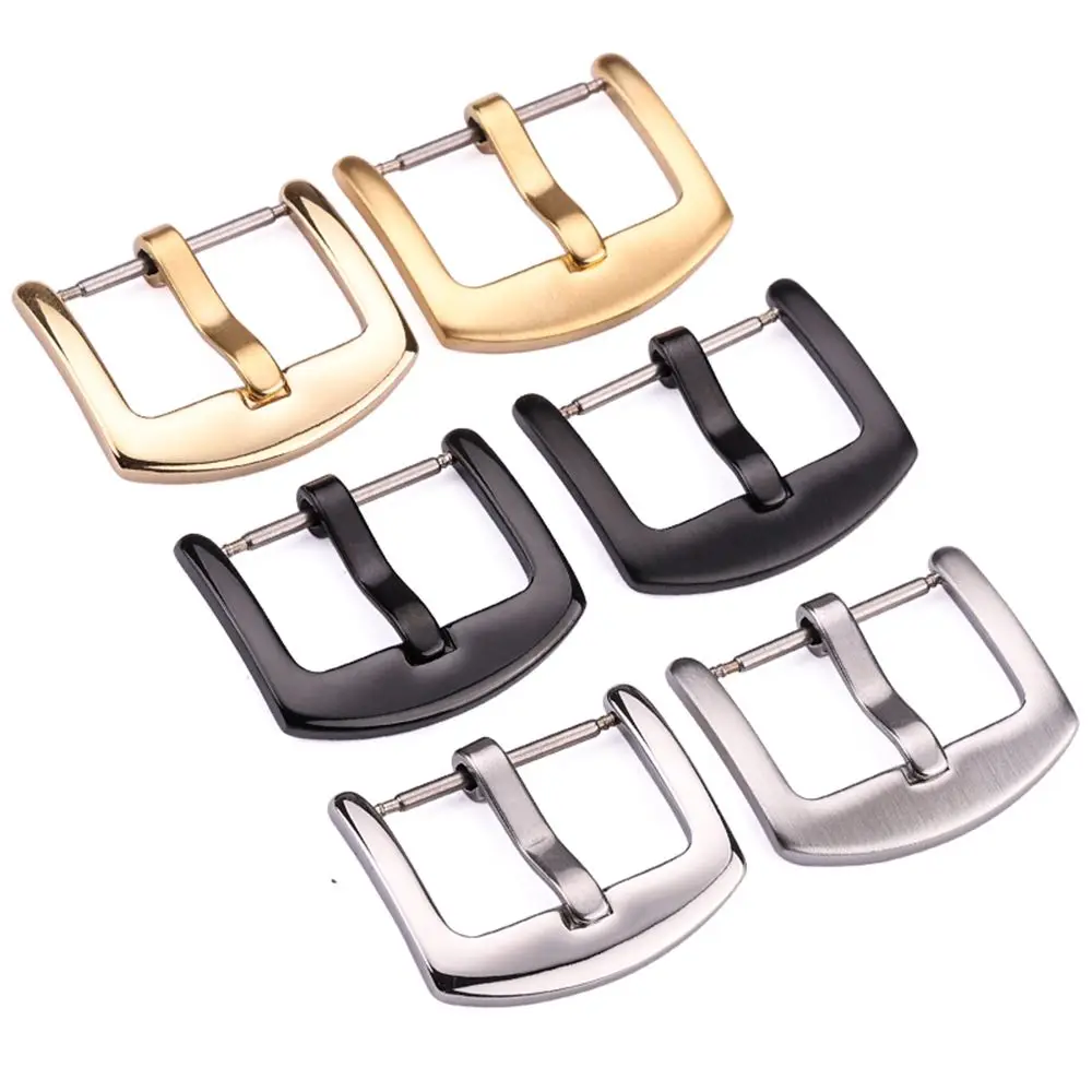 1 Pcs Stainless Steel Watch Buckle 20mm 22mm Metal Watchbands Strap Clasp Watch Accessory Replace Parts Durable