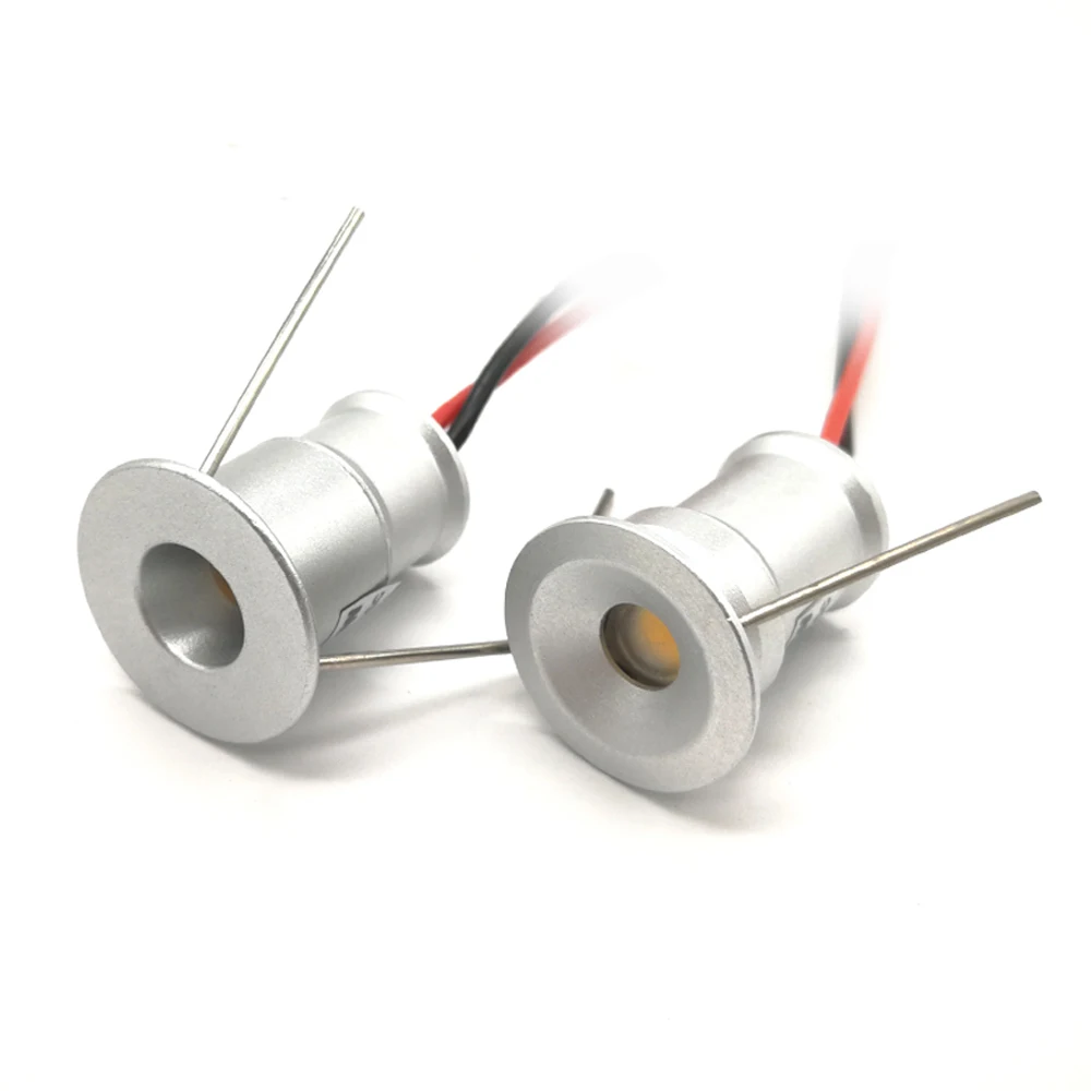 1W Small Ceiling Downlight IP65 Embedded Mini Star Light Wine Cabinet Jewelry Display Cabinet Light