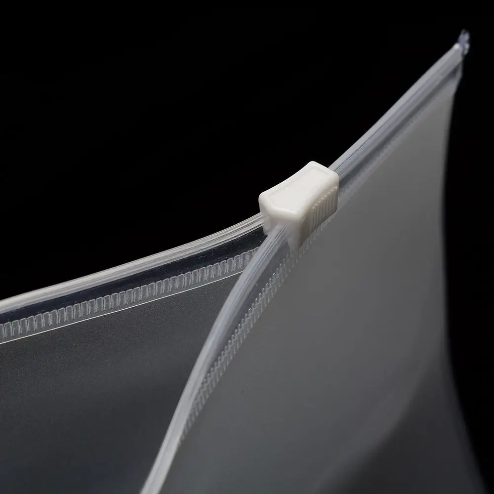 A5/A6/A7 Size Plastic Zip Lock Envelope Zipper Wallet Insert Refill Organiser Folder Spiral Plan Bag Storage File Card Pack