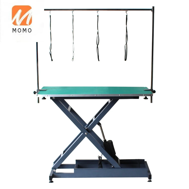 Newest promotional height adjustable hydraulic electric dog pet lifting grooming table