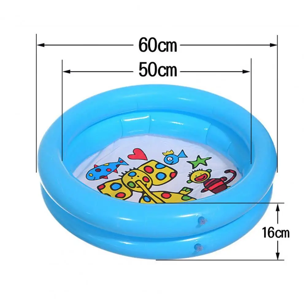 Summer Baby Inflatable Swimming Pool Thicken Blow Up PVC Round Swimming Pool Newborn Bathtub Kids Toddler Pool Accessories