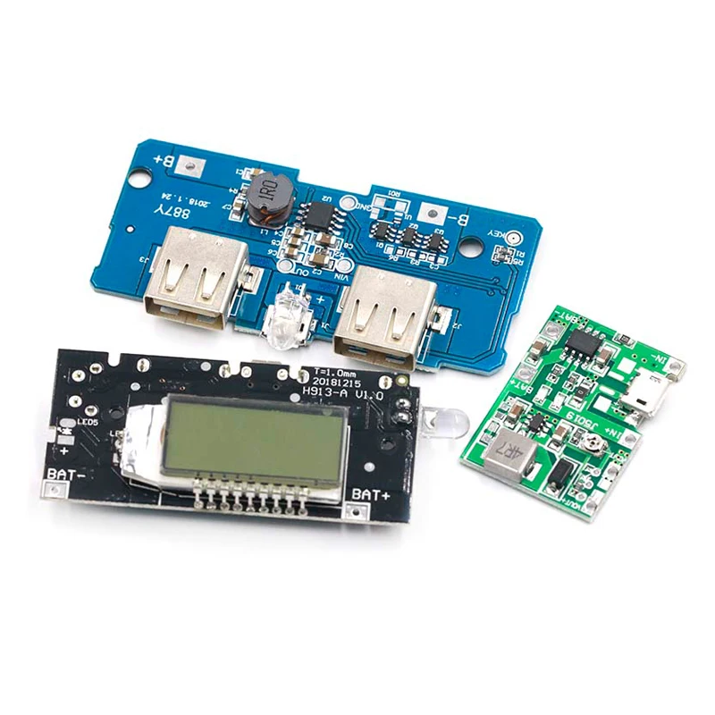 Carte de chargeur de batterie au Lithium Li-ion 3.7, Module élévateur 4.2, 18650 V DC-DC V