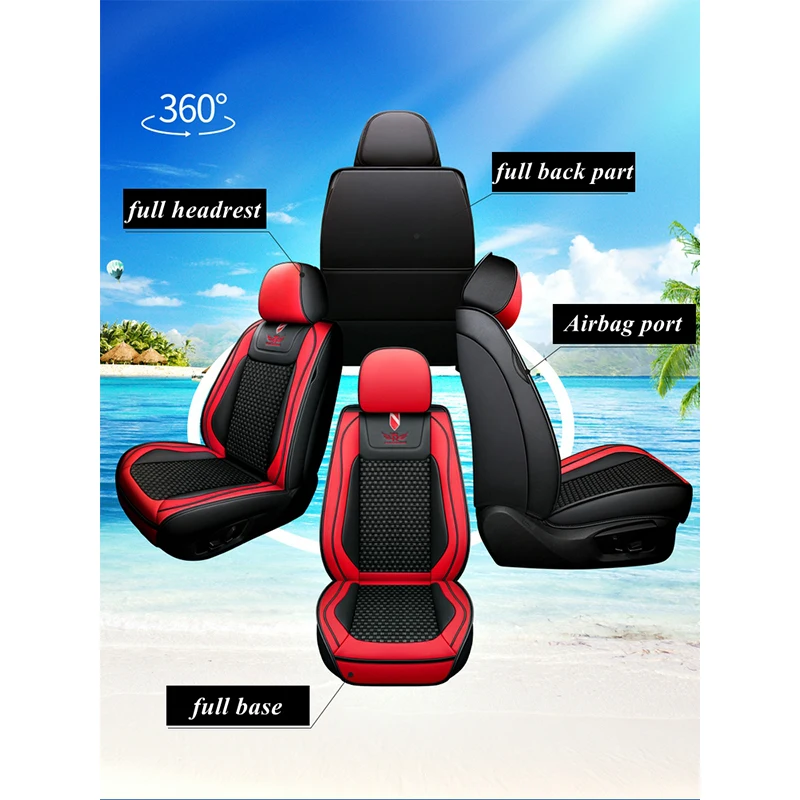 Front+Rear Car Seat Cover for Mercedes Benz ML Class ML320 ML350 ML400 W163 W164 W166