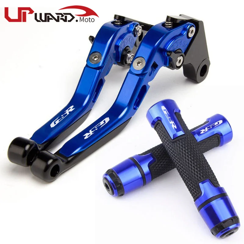Fit For GSR 400 2008-2012 GSR 600 2006-2011 GSR 750 2011-2020 Motorcycle CNC Brake Clutch Lever+22MM Handle Grips Handlebar